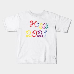 Happy 2021 Kids T-Shirt